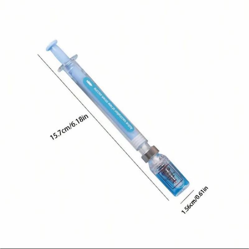 2026 Viral Syringe Pen  | Colorful 0.5mm | Student Creative Stationery