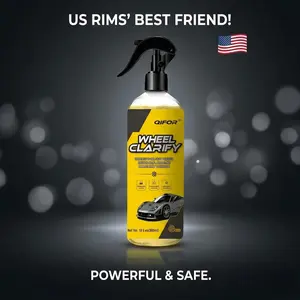 Color Changing Wheel Cleaner - pH-Balanced Non-Corrosive Safe Formula, Instant Brake Dust & Iron Removal Spray for All Rims, Clear Coats