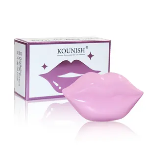 KOUNISH Foam Pink Lip Mask | Moisturizing Lip Care for Soft, Plump Lips