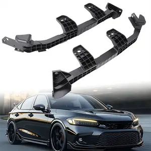 Front Inner Headlight Mounting Brackets, Left & Right Pair for Honda Civic 2022–2025, Headlamp Support Bracket Replacement