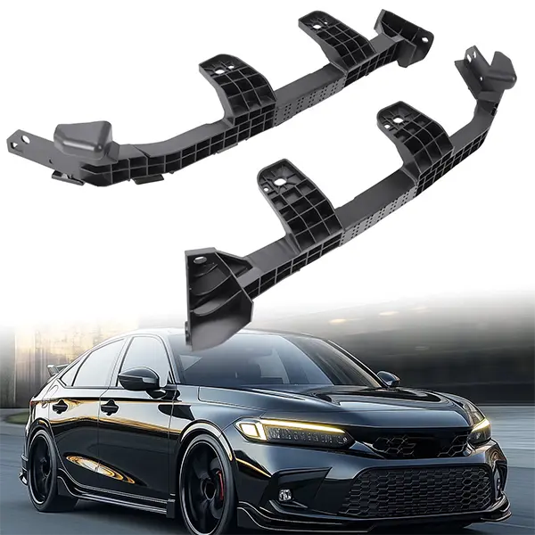 Front Inner Headlight Mounting Brackets, Left & Right Pair for Honda Civic 2022–2025, Headlamp Support Bracket Replacement