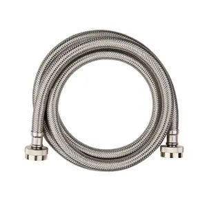 6ft Washing Machine Hose, Stainless Steel