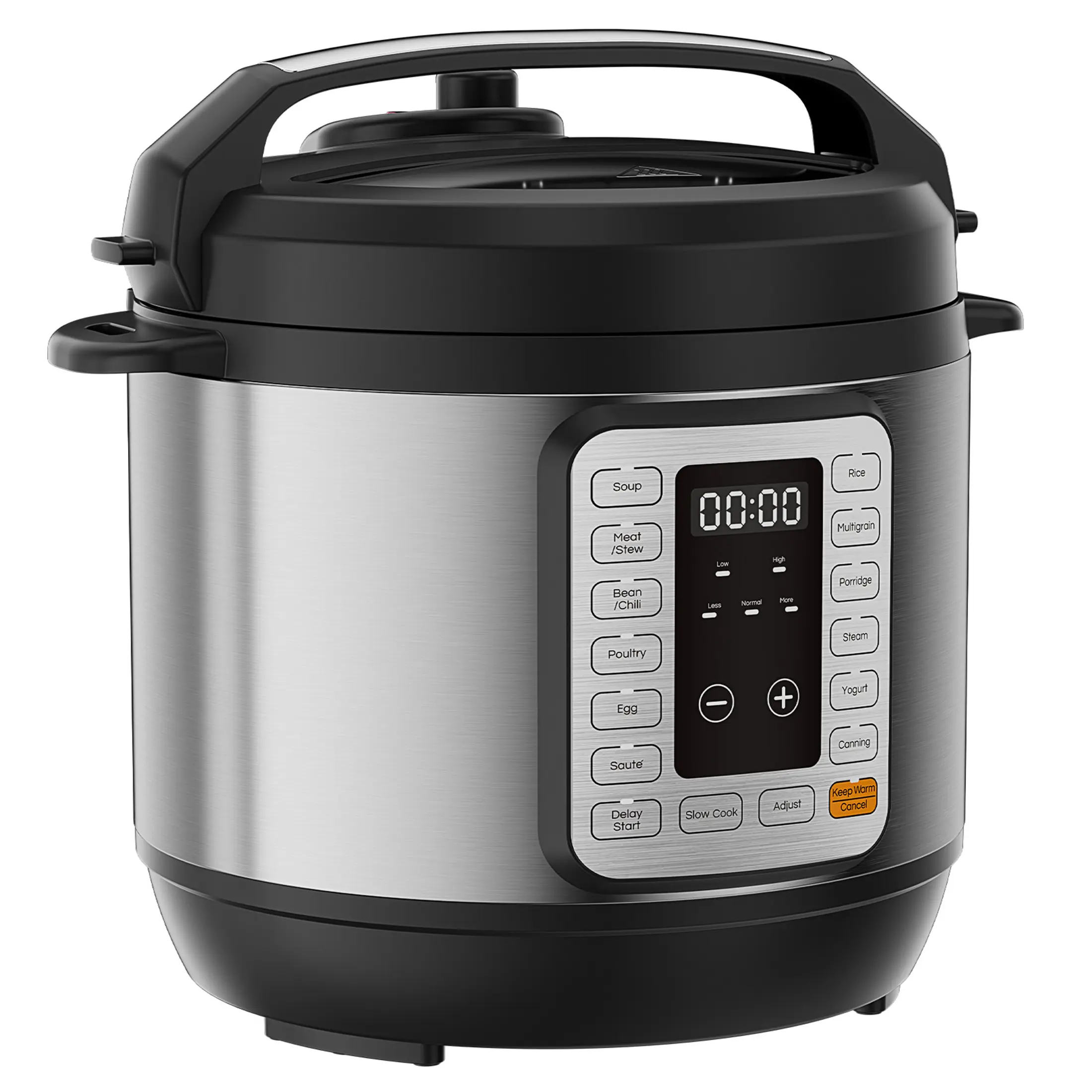 9-in-1 Stainless Steel Electric Pressure Cooker – Multi-Functional Smart Pot with Sauté, Slow Cook, Steamer, Yogurt Maker, Warmer & Sterilizer, Perfect for Rice & Grains, Includes Measuring Cup & Accessories