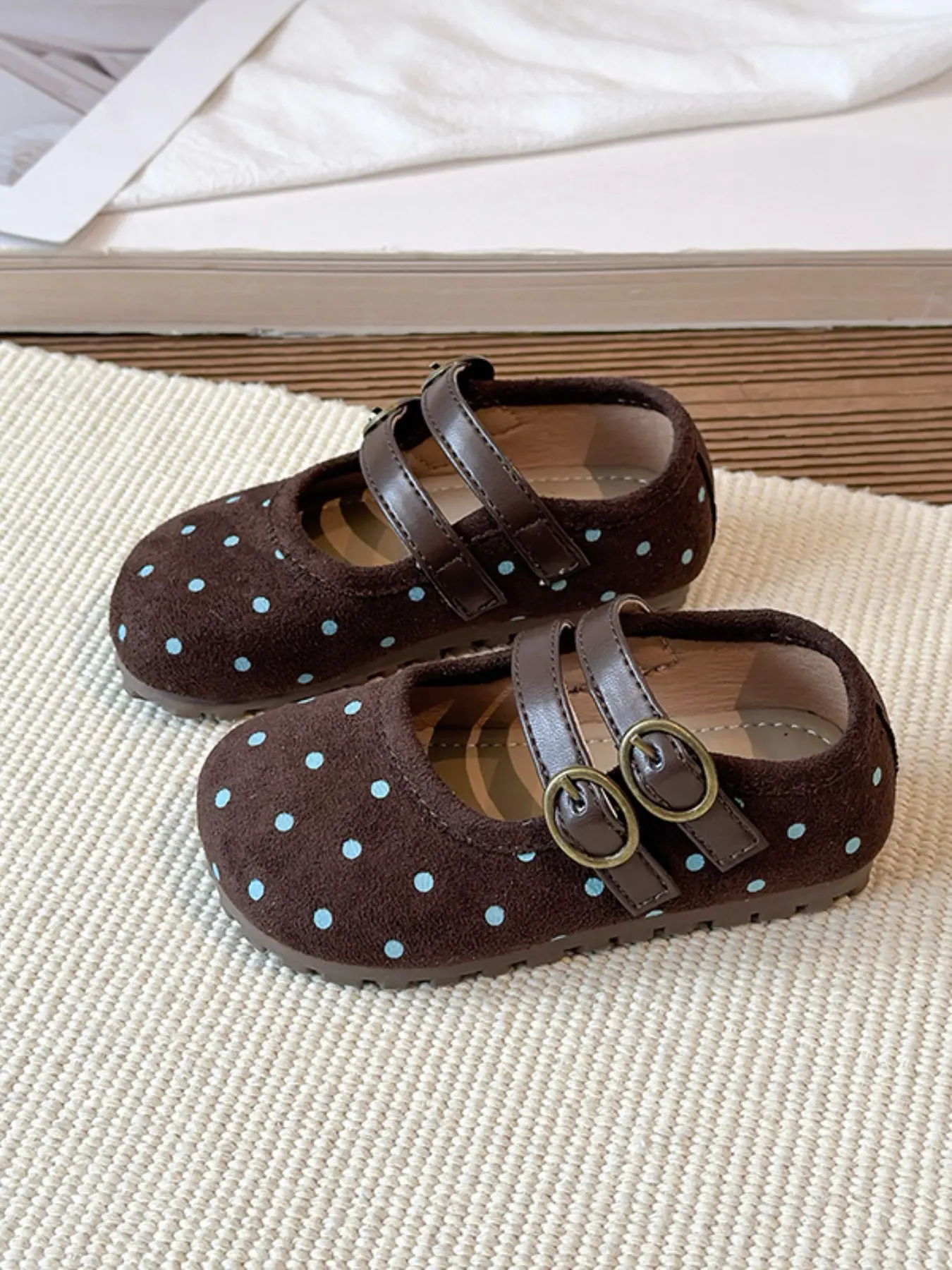 Cute Girls Mary Jane Ballet Flats, Toddler Ballet Flats, Comfortable Soft Footwear Dress Shoes for School Parties and Weddings, Adorable Design for Little Princesses