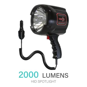 GOODSMANN TACTICPRO Powerful 2000 Lumen HID Spotlight/Floodlight Automotive/Garage/Emergency/Boating/Fishing/Hunting/Camping/Hiking/Patrolling Spotlight 9924-0011-06