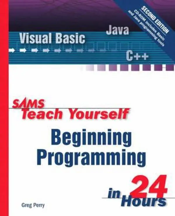 USED Book - Sams Teach Yourself Beginning Programming in 24 Hours by Greg M. Perry (Paperback) - english