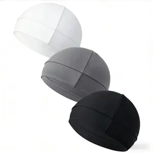 Unisex Plain Color Multifunctional Skull Caps 2026 Summer Sportive Beanie Fitted Hat for Men Women Stretchy Helmet Liner Biking Accessory Back To School Birthday Outfit Machine Washable Polyamide SpringStatements Fitting Outdoor Hat