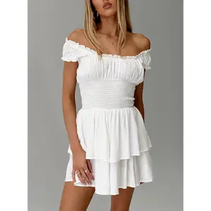 The Love Galore Romper White Lower Impact