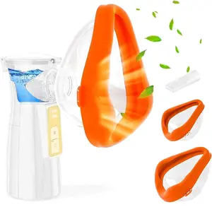 Portable Nebulizer, 1 Count Quiet & Efficient Breathing Electric Atomizer, Easy To Clean Automatic Atomizer, Suitable for Travel, Home Or Outdoor, USB Rechargeable Nebulizer