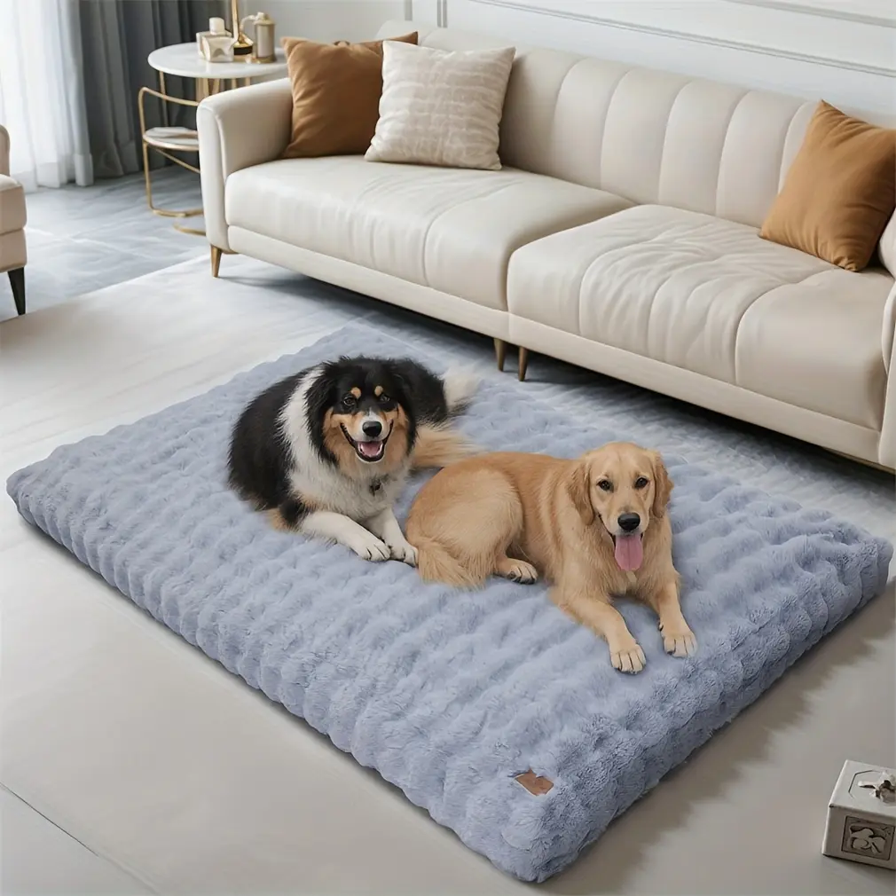 Bingopaw Large Dog Bed Human Dog Bed Thicken Foam Base Cozy Sleep Bed, With Removable Cover, M-XXXXL Multiple Sizes For Dogs Cats Kennels