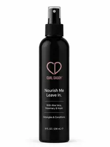 Nourish Me Leave-In Detangler Spray, Haircare Moisture Conditioner with Hydrating Aloe, Leave-In Treatment for Hair Oils & Styling Needs