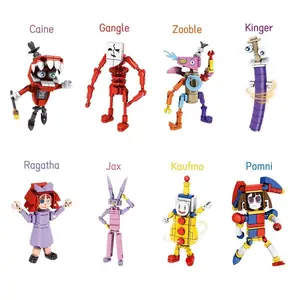 Compatible Lego Magic Number Circus Clown Jaxson Kai Doll, Educational Building Toy for Boys and Girls, Playset