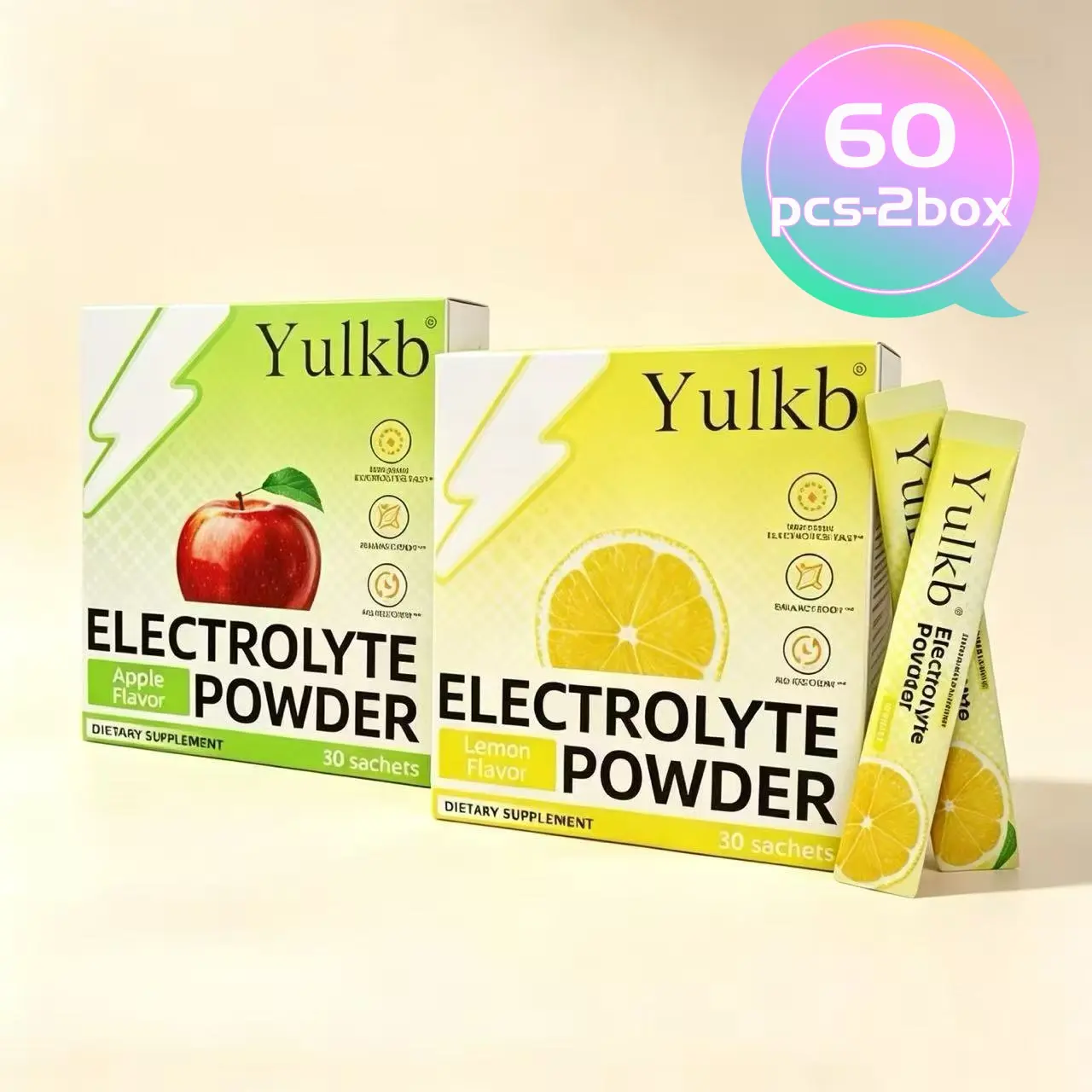 Sugar-FreeHydrationMultiplier -Hydration Drink-Convenient Single-Serving ,Gluten Free, Vegan,Zero-Convenient,Vitamin & Mineral Electrolytes|-30Servings Sugar-Free HydrationPackets[Hydration + Immunity-Apple, Strawberry, and Lemo Flavors]-30pcs