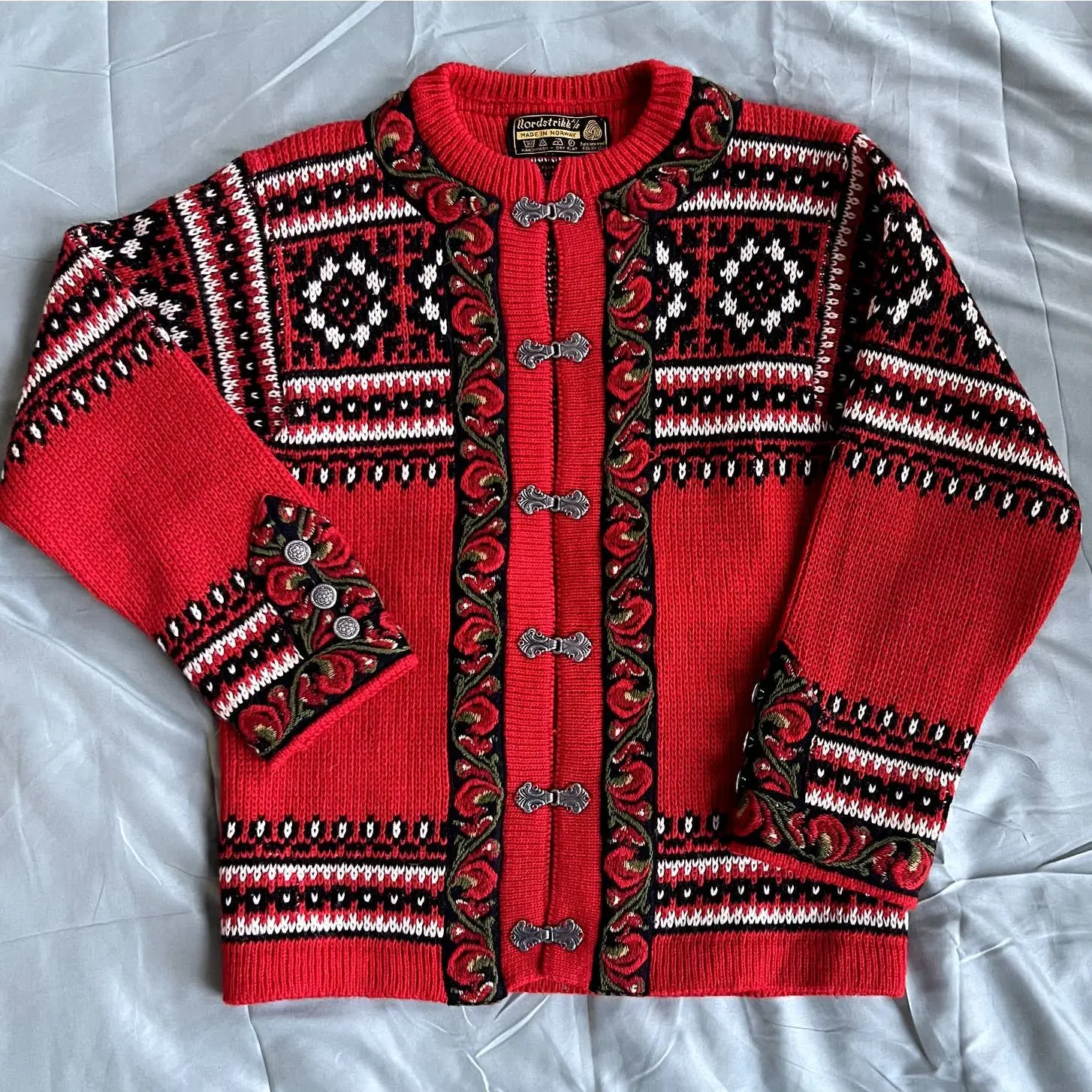 Vintage Nordstrikk Wool Ski Sweater