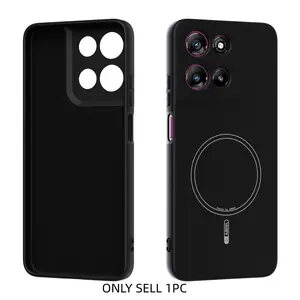 Motorola Moto G 5g 2026 Phone Case, Macaron Color Series, Soft Touch, Magnetic Protective Cover, Drop-Proof, Shockproof and Durable, Accessories, TPU Smartphone Casing