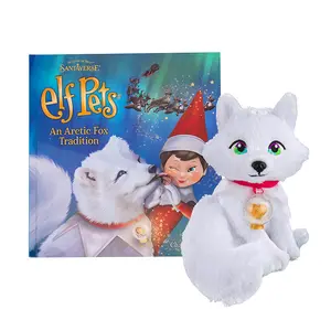 Elf Pets Arctic Fox – Soft Plush Animal & Storybook Gift Set for Kids, From the Makers of The Elf on the Shelf