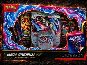 Pokémon Trading Card Game: Mega Greninja ex Premium Collection