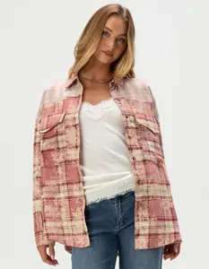 ACOA Womens Oversized Flannel