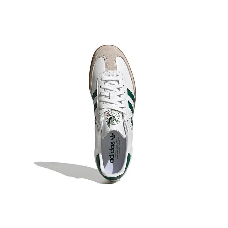 adidas gazelle silver green womens adidas Samba Indoor Shoes, White/Black/Red / 7 main image 0