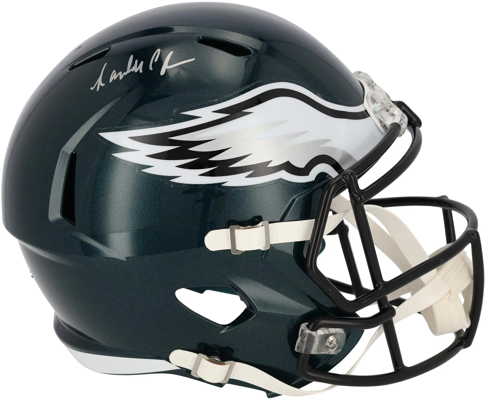 Randall Cunningham Philadelphia Eagles Autographed Riddell Speed Replica Helmet - Fanatics Authentic Certified
