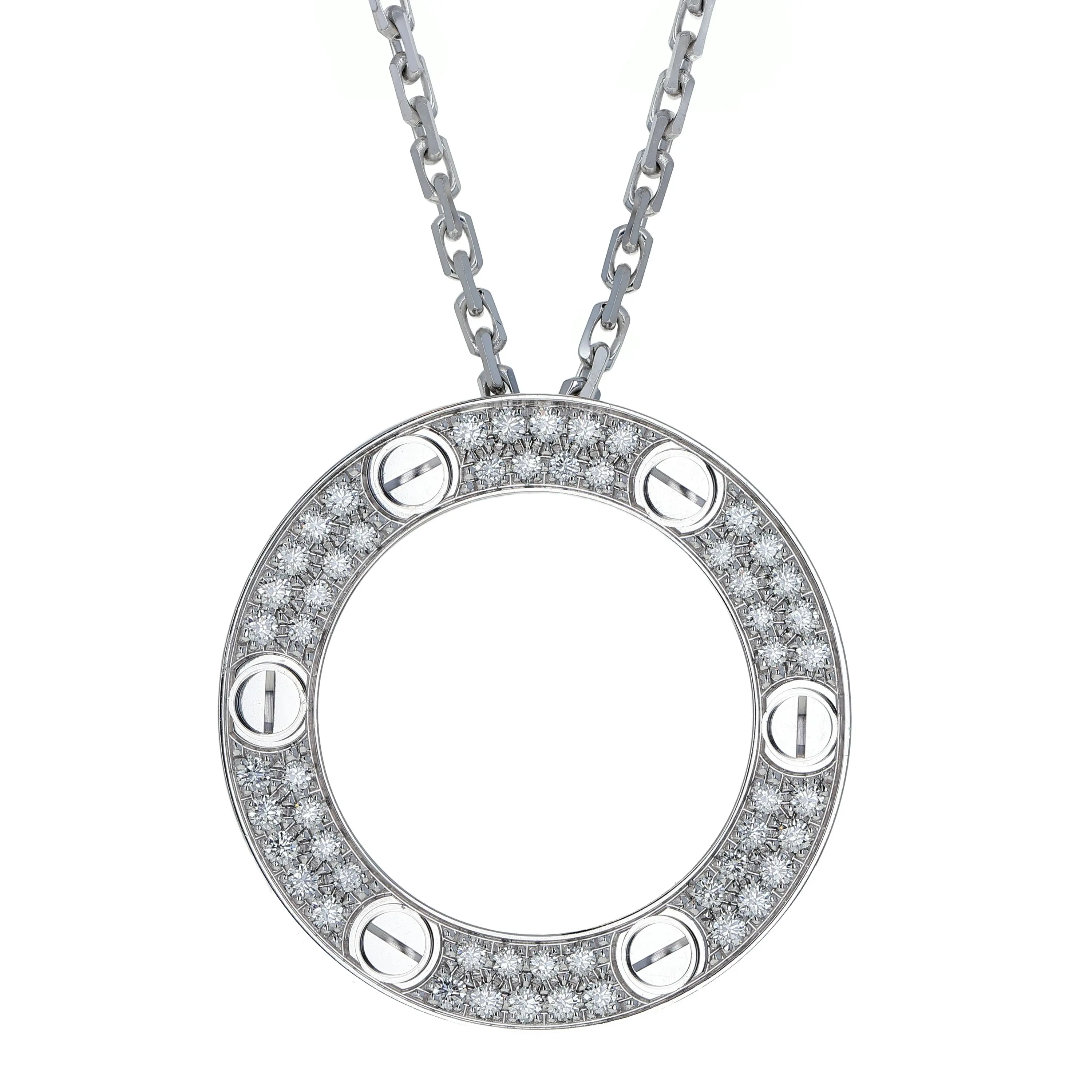 Pre-owned Cartier Love Pendant Necklace