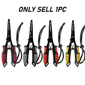 Multifunctional Fishing Pliers – Professional Fishing Tool Kit with Nylon Pouch & Lanyard, Portable Outdoor Pliers for Hook Removal, Line Cutting, Crimping – Essential Fishing Gear & Accessories
