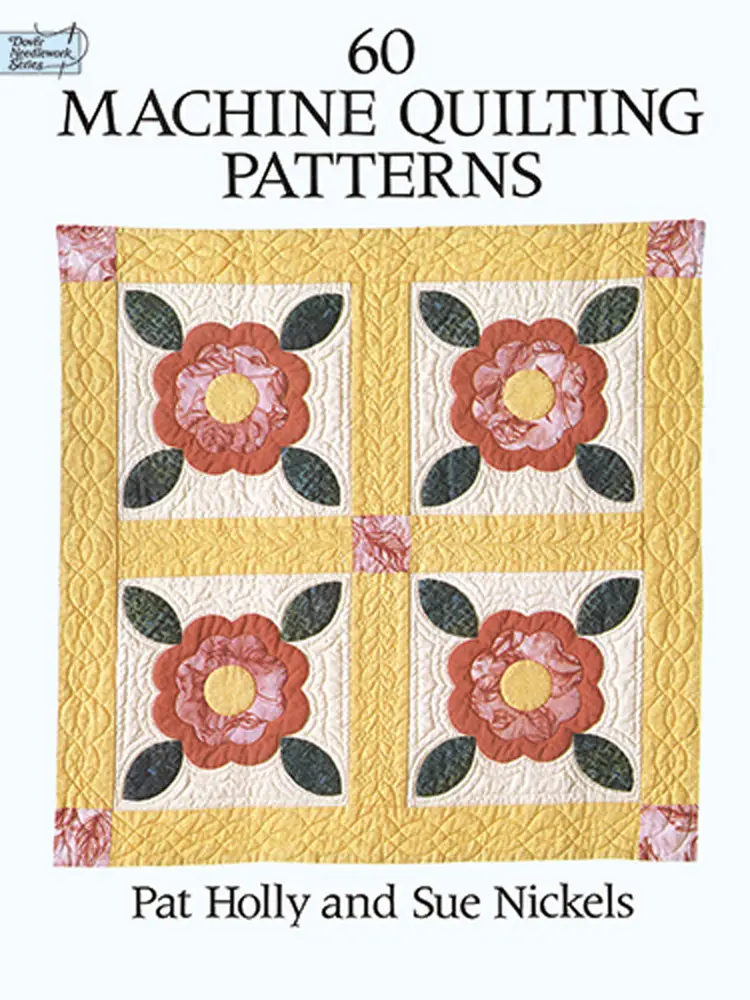 USED Book - 60 Machine Quilting Patterns by Holly, Pat (Paperback) - english