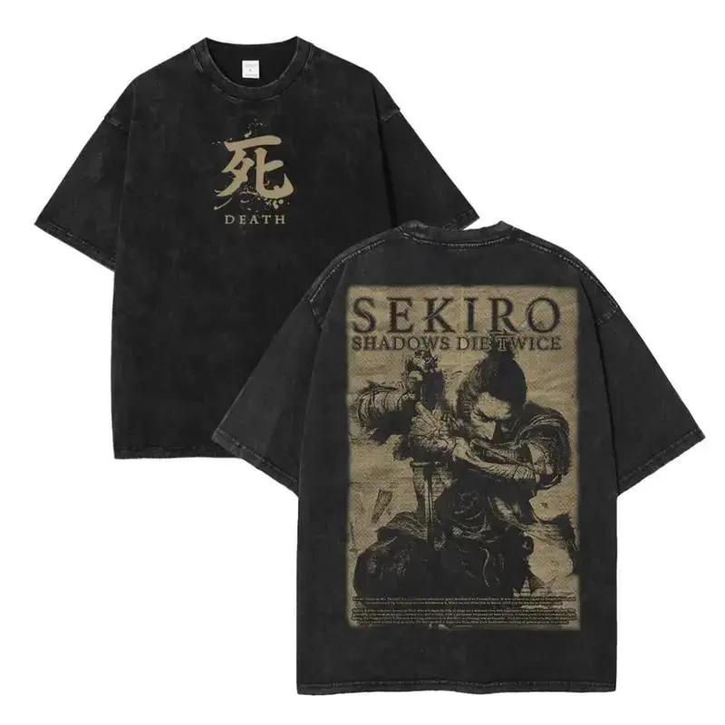 Gundam Sakura Warrior Oversized Washed T-Shirt – Mecha Anime Tee