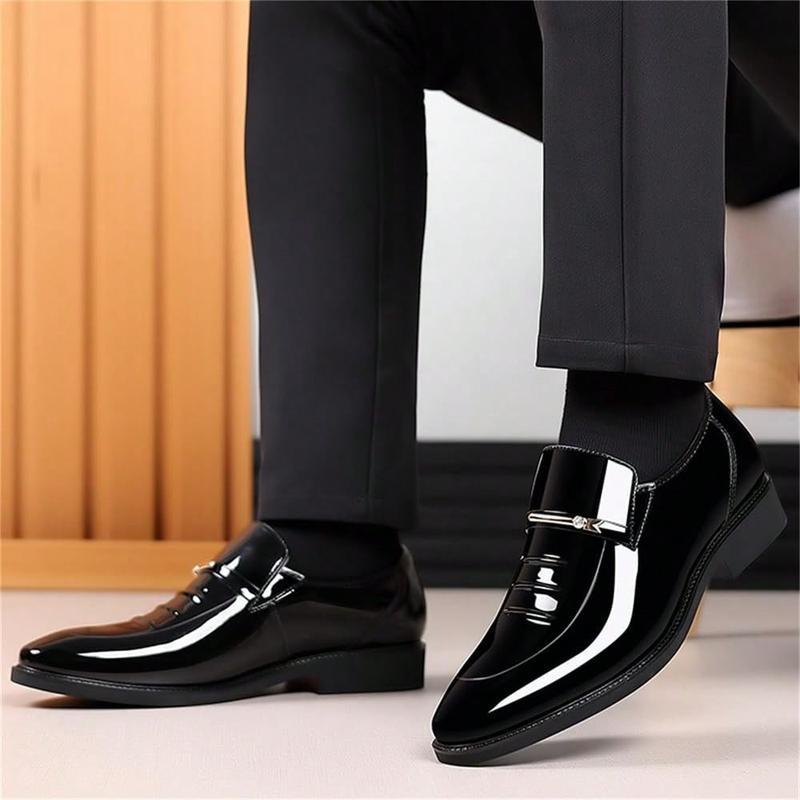 Beautiful view of Durable Oxfords With Glossy Patent Leather Finish