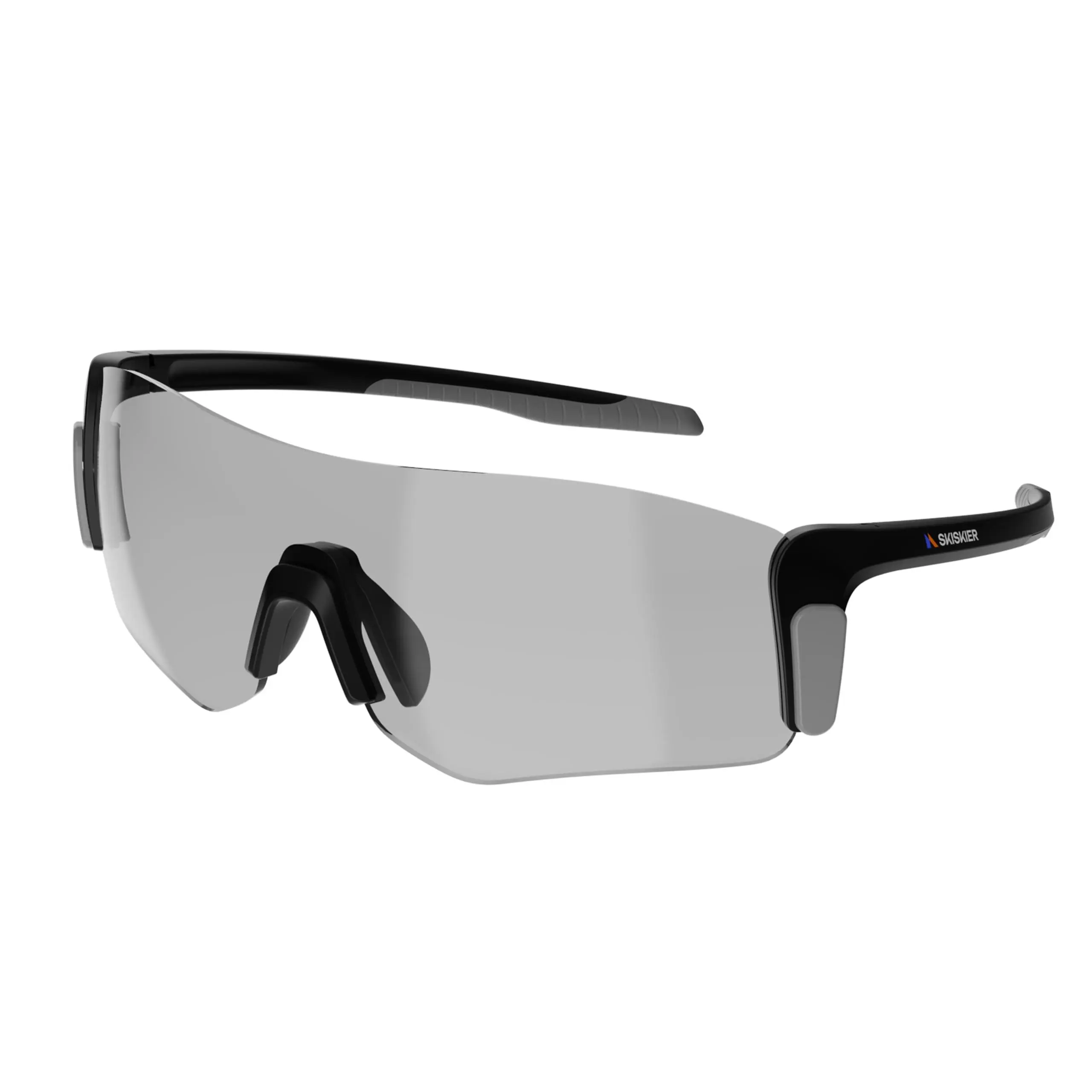 SKISKIER Wraparound Photochromic Sunglasses Men & Women, Sunglasses – Low Bridge Sunglasses, Pickleball Sunglasses, Asian Fit Sunglasses