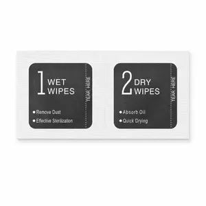 Dust Removal Sticker Tempered Glass Screen Protector Alcohol Wipe Dry & Wet Cleaning Pack Mobile Phone Screen Installation Tool Kit Screen Cleaning Cloth
