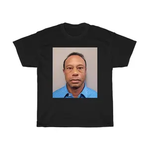 Tiger Woods Mugshot 2026 T-shirt, Funny Golf Graphic Tee, Unisex Sweatshirt, Gift For Man And Women, Full Sizes
