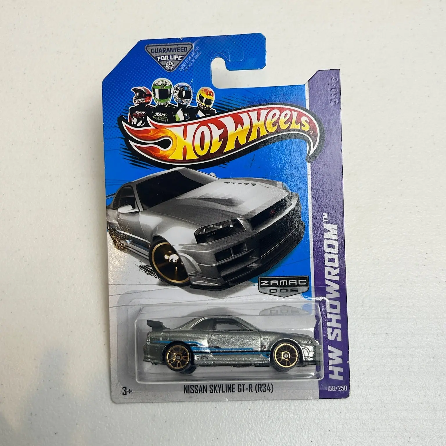 Hot Wheels 1:64 Nissan Skyline GT-R (R34) Zamac