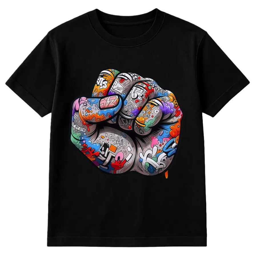 Men's Stylish Classic Casual Cotton Graphic Tee - 100% Washed, Round Neck, Short Sleeve, Soft Skin-Friendly Fabric
