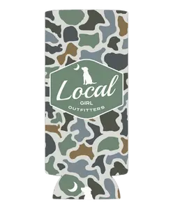 Local Girl - Badge Slim Koozie