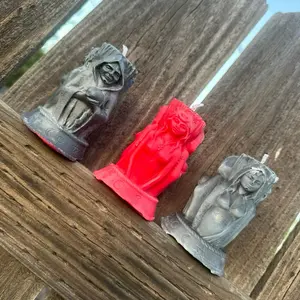 IMPERFECT Hekate 3D Ritual Candle - Dark Goddess Altar Decor, Call in Protection & Energy, One-of-a-Kind with Slight Imperfections handmade candle