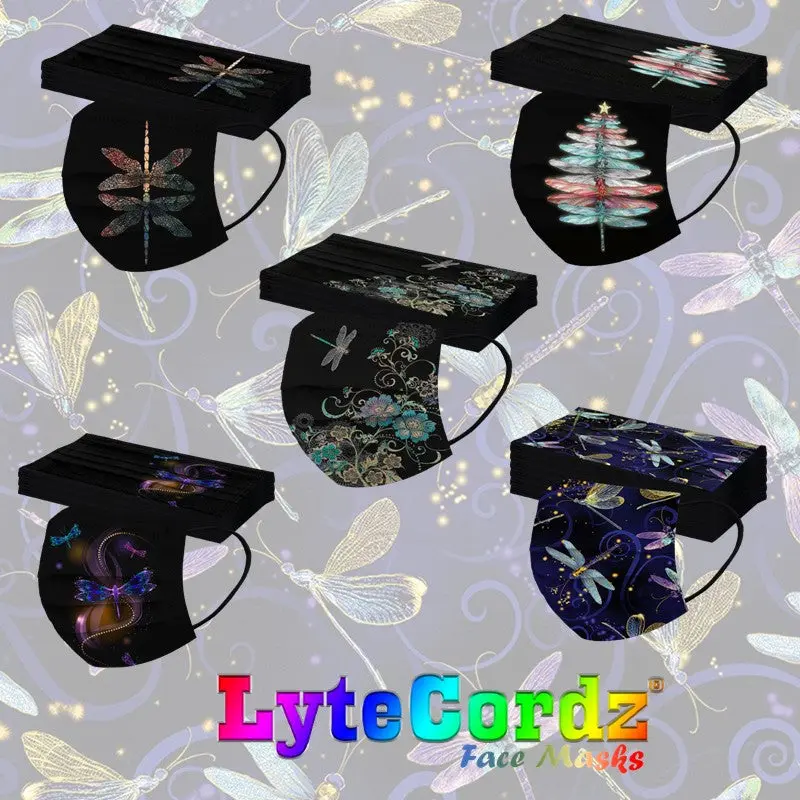 DragonFly Patterns - Adult 3 Ply Disposable Surgical Style Mask