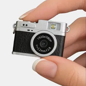 1080P Retro Digital Camera Pocket Video Recorder with 0.96-inch IPS Color Screen LED Flash Light Mini Camera for Photography Mini Digital Camera with 16x Zoom