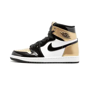 Air Jordan 1 Retro High OG NRG "Gold Toe" 861428 007