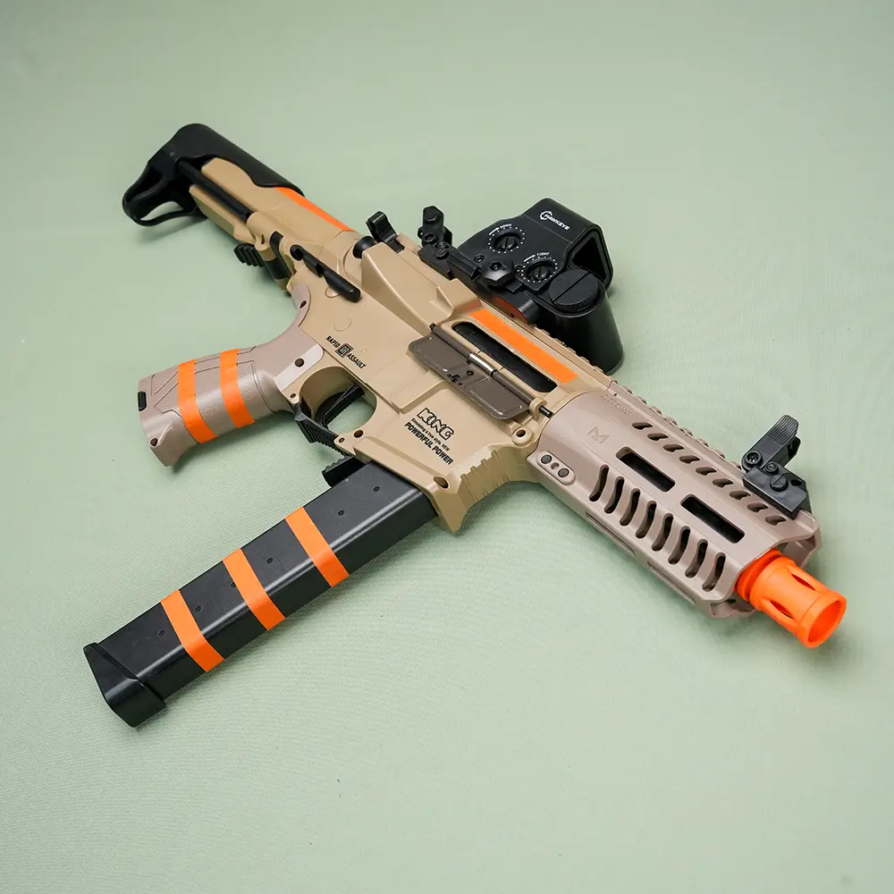 65CM ARP9 Gel Blaster Toy - Equipped with Sights and Goggles, Boys' Birthday Gift for Blaster Battles, Gel Blasters