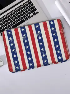 A striped patterned printed notebook bag, soft notebook case, suitable for notebook computers, notebook computer cases, tablet computer cases, notebook computer zipper storage bags