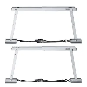 VEVOR Universal RV Stabilizer, RV Bumper Stabilizer for Trailers, Campers, Fifth Wheel, Compact Foldable Design for Easy Storage, Adjustable Height from 12 inch to 28 inch, Reduces RV Wobble, 1 PackVEVOR Super Brand Day