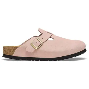 Birkenstock Boston Suede Light Rose (men) by StockX