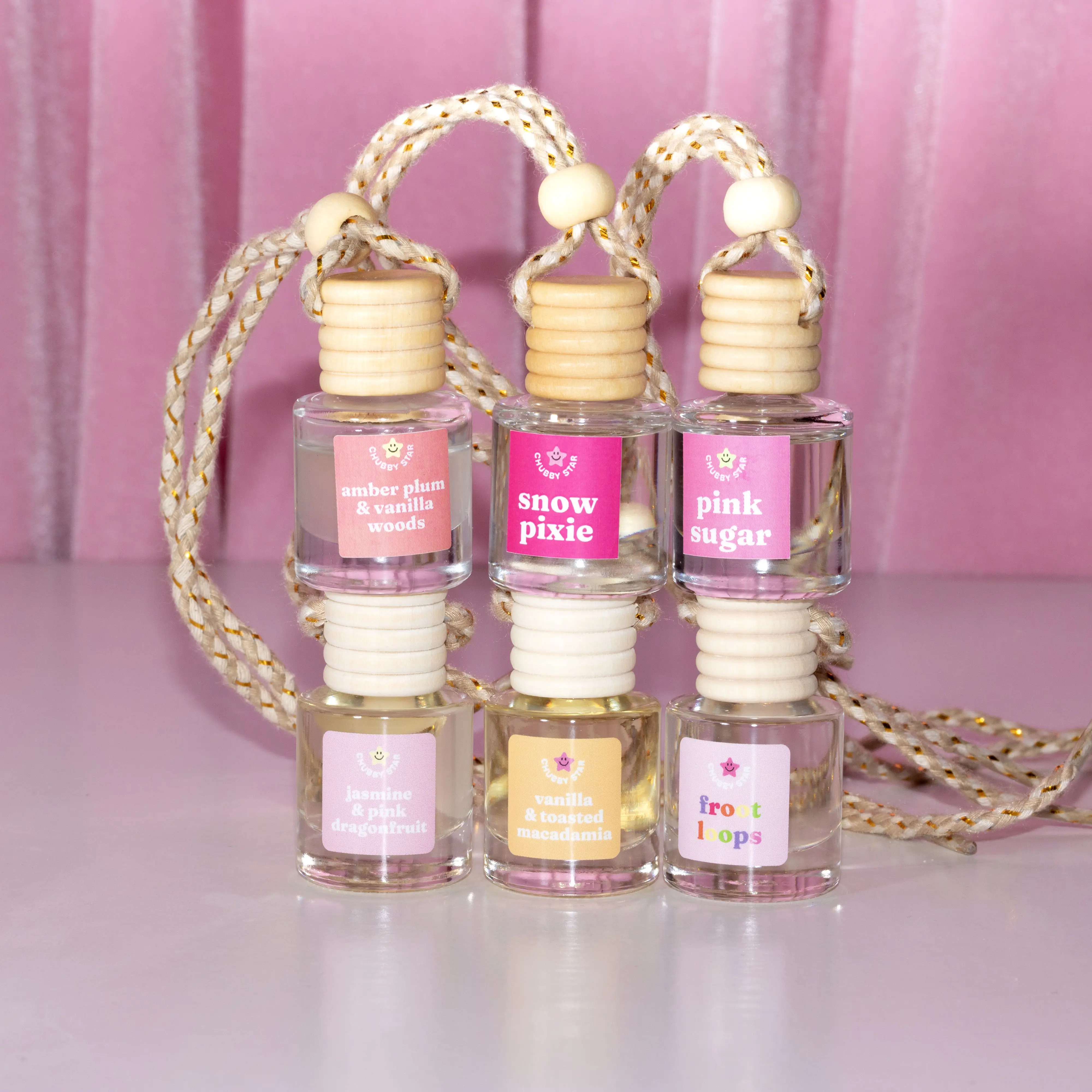 Scented Car Freshener Diffusers Air Fresheners (SELECT YOUR SCENTS)