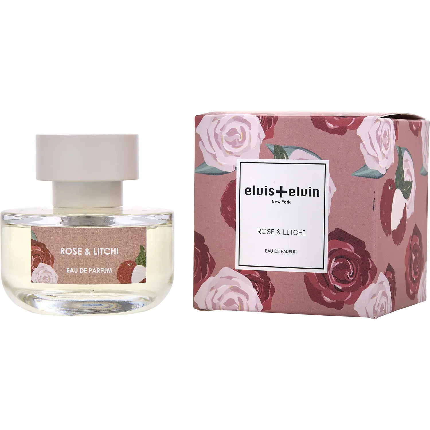 Elvis + Elvin Rose & Litchi By Elvis + Elvin Eau De Parfum For Women