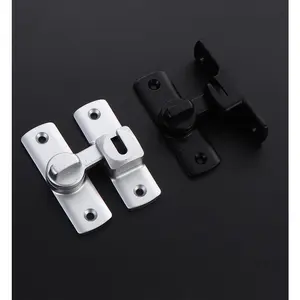 1 Pack Heavyduty Security Door Lock, Thickened Lock with 4 Screws, Stainless Steel Locks for Inside Door, Better and Protection Your Home Family Suitable for Bathroom, Home, Office, Garage Doors, Hotel Doors, Commercial Doors