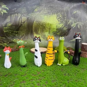 Cute Cat Shaped Flower Vase, Creative Home Desktop Decoration