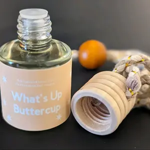 Whats Up Buttercup Scented Car Diffuser - Cinnamon and Butter Aroma