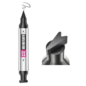 2-in-1 Double Head Winged Eyeliner Stamp - Waterproof, Smudge-Proof & Fade-Resistant Black Liquid Liner Cat Eyes