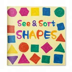 Sensory Learning Picture Book Series, Shape Sorting and Classification, Touch-and-Feel Texture Discovery, Rainbow Fruit Color Awareness, Simple Concept Stories with Bright Illustrations